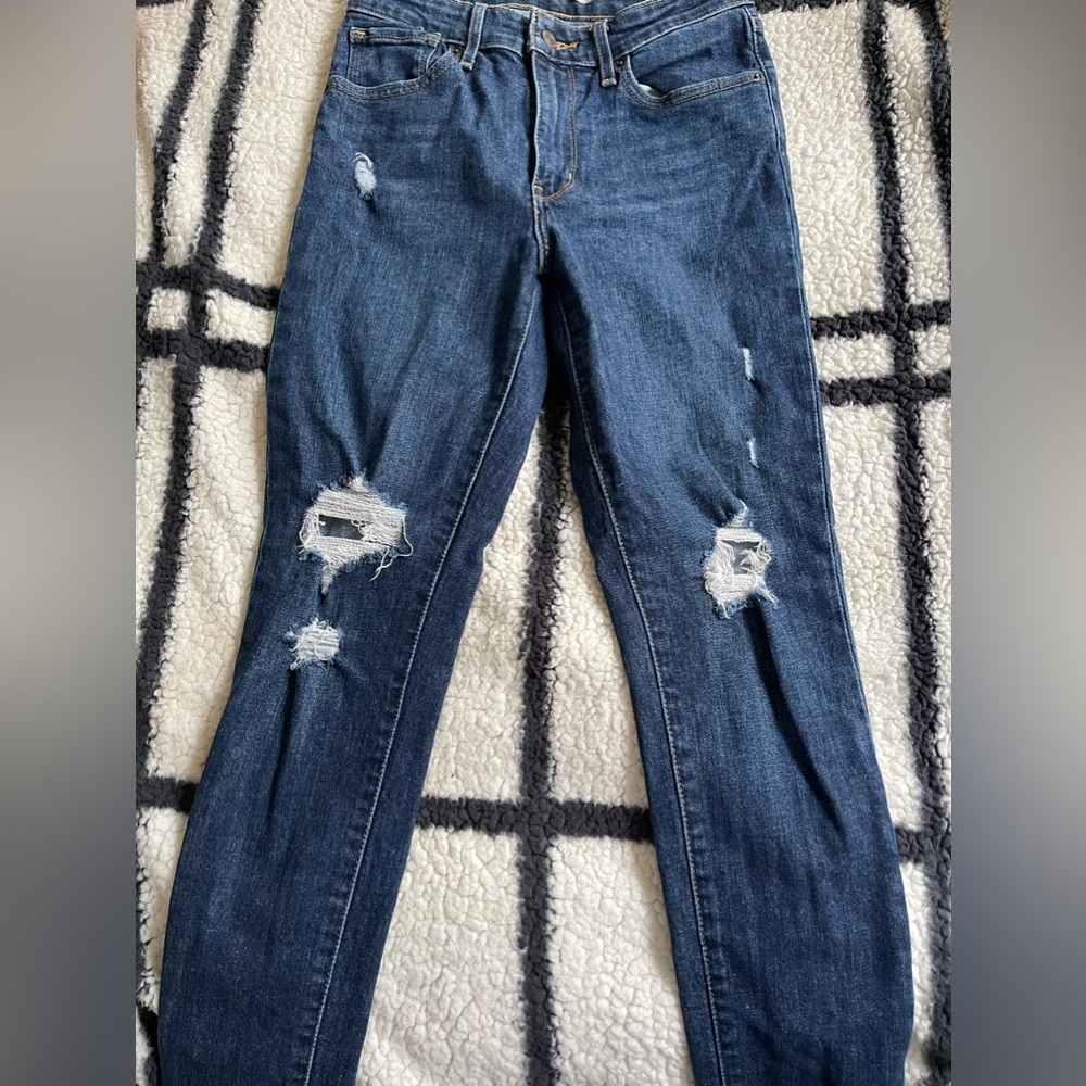 Levi’s high rise skinny jeans